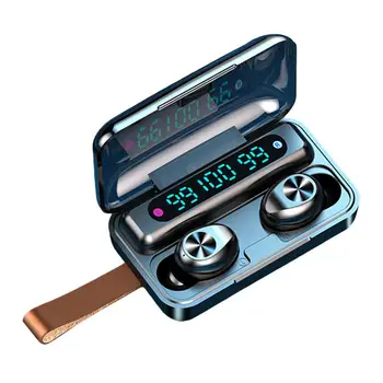

NEW F9 TWS Earphone Wireless Earbuds Bluetooth 5.0 In-Ear Headphones Noise Cancellation IPX7 Waterproof HiFi Stereo Headset