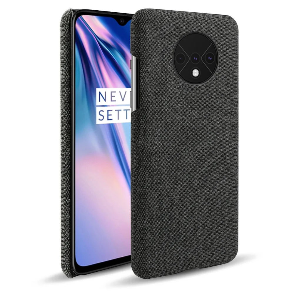 Для Oneplus 5 6 7 для Oneplus 5T 6T 7T чехол сплошной цвет четыре угла анти-Осень Ткань Холст Ультра-тонкий чехол для Oneplus серии