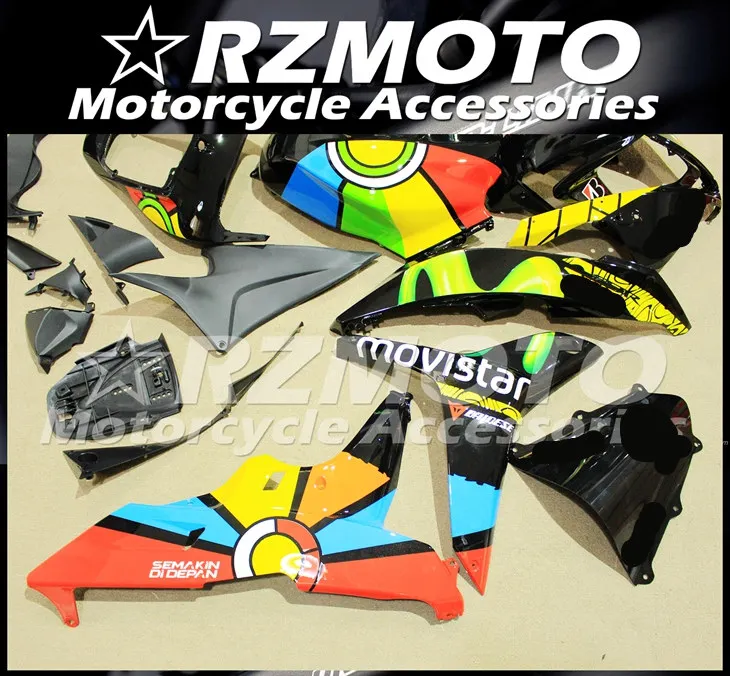 Мотоциклетный обтекатель abs комплект для HONDA CBR600RR F5 2007-2008 год корпусные детали moldStore № 0682