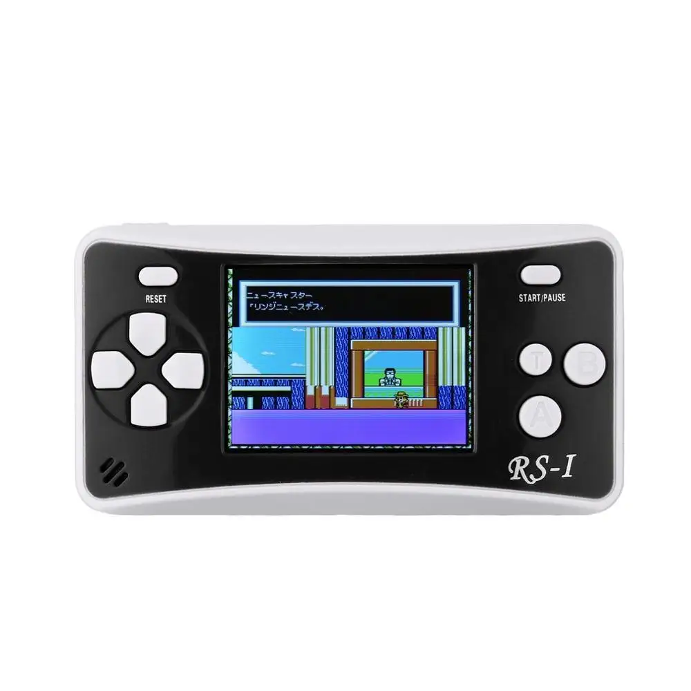 Black Классические портативные игровые консоли для аркадных игр, портативные 2," ЖК-дисплей, 8 бит, 152 в 1, ретро мини-электроника, новые игры для детей, подарки - Цвет: Black