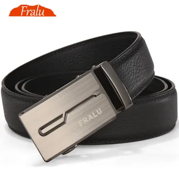 

New Designer Men's Belts Luxury Man Fashion Genuine Leather Cowskin Belt for Men High Quality Automatic Buckle Male Waist Strap