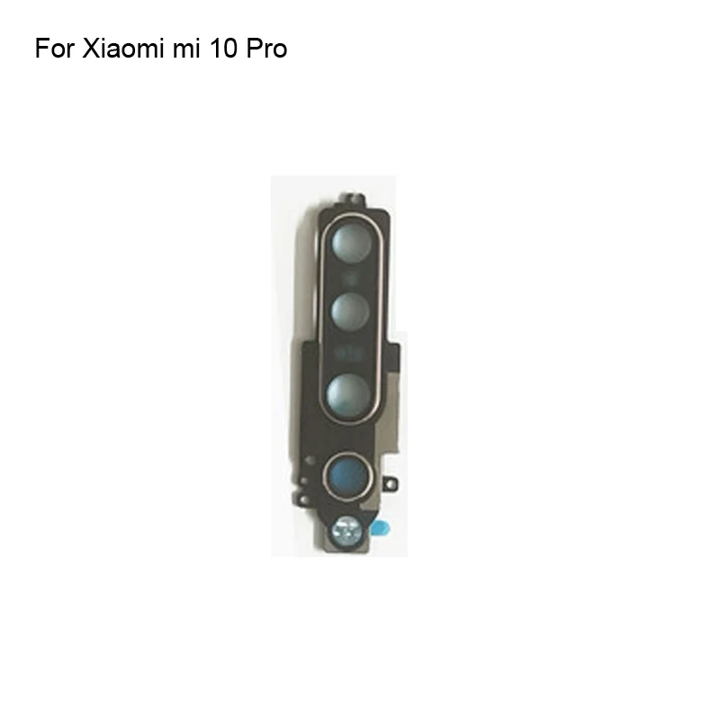 

Стеклянный объектив для задней камеры Xiaomi mi 10 Pro + Крышка для камеры, круглые Запчасти для корпуса, замена, тест, подходит для Xiaomi mi10 Pro