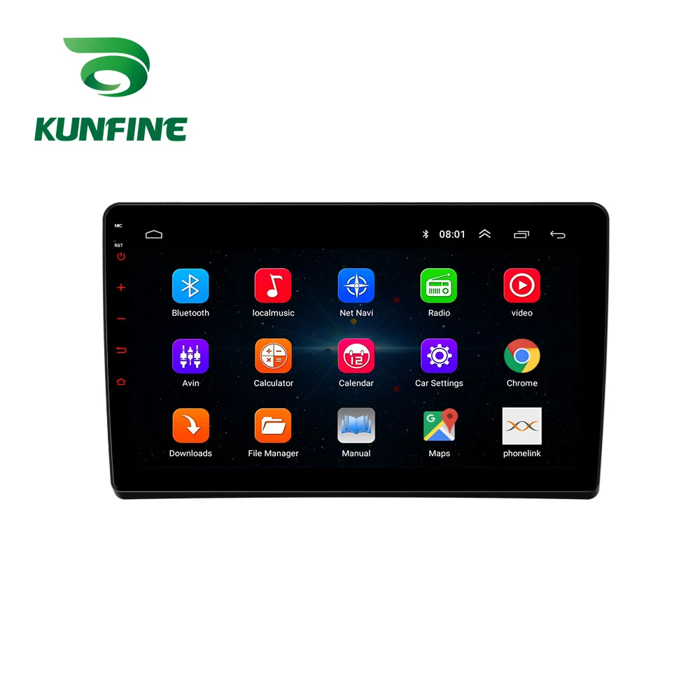 Восьмиядерный Android 8 1 автомобильный DVD GPS навигационный плеер Deckless стерео для HYUNDAI
