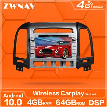 

carplay Android 10 screen multimedia player For Hyundai Santa Fe 2012-2015 car GPS navigation Auto Audio Radio stereo head unit