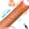 Wireless Vibrator Telescopic Dildos For Women Big Dildo Vibrador Heating Skin Feeling Dick Realistic Penis Large falos Silicone 1