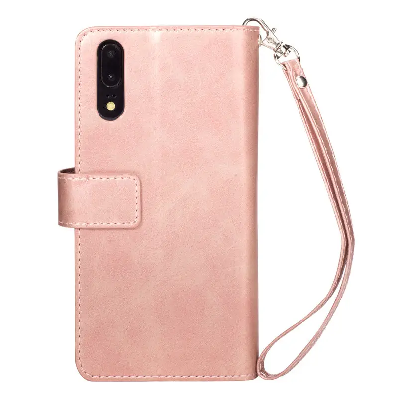 Чехол-книжка с бумажником для huawei P30 P20 mate 20 10 9 Lite Pro P8 Lite Y6 Y7 Honor 8A кожаный чехол с отделениями для карт
