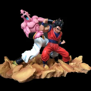 

Dragon Ball GK Full Potential Mysterious SON GOHAN VS Absolutely Evil Majin Buu Statue Action Figure Collection Model Toys C34