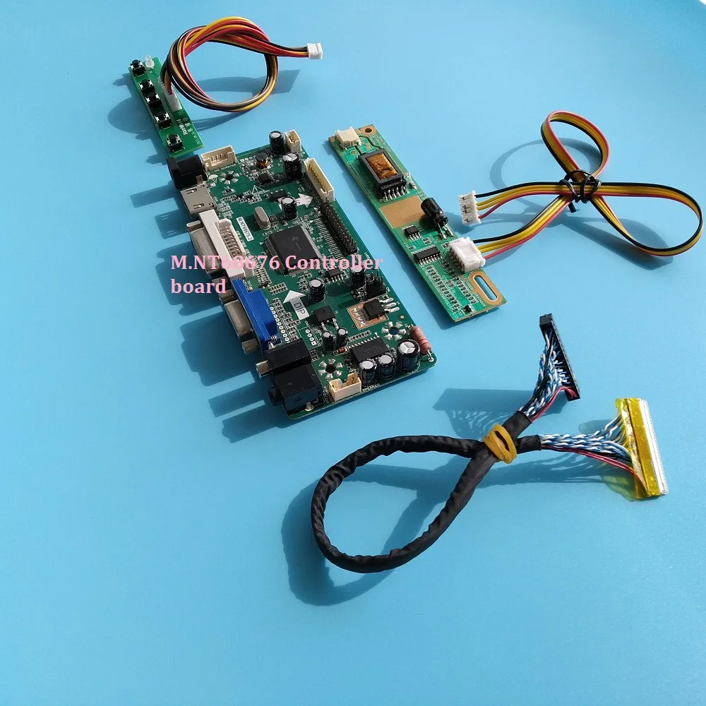 Kit for CLAA154WB04 1280X800 Controller board 30pin 15.4&quot Display Panel Screen Driver 1 lamps LVDS VGA Signal DVI HDMI | Компьютеры и