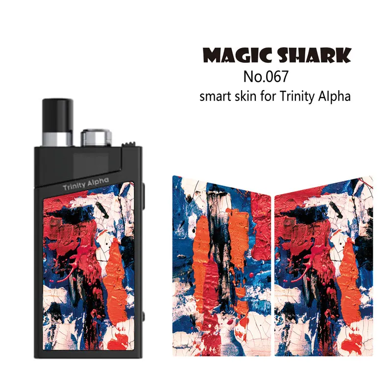 Чехол наклейка Magic Shark Skull Mona Lisa Lost Space Dream Star Sky для Smok Trinity Alpha 061 070|Наклейки