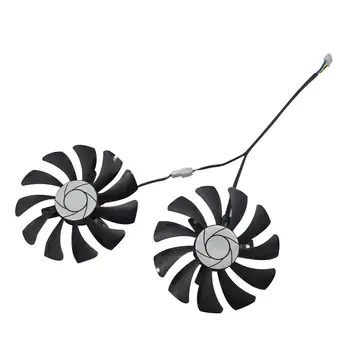 

New 1 Pair Graphics Card Fan 85Mm Ha9010H12F-Z 4Pin Cooler Fan Replacement For Msi Gtx 1060 Oc 6G Gtx 960 P106-100 P106 Gtx1060