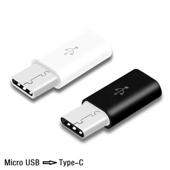 

Micro USB Female To Type C Male Adapter for Xiaomi Mi 8 Redmi Note 7 Huawei P20 Lite Oneplus 6 Samsung S8 Plus S9 Note 9 5PCS