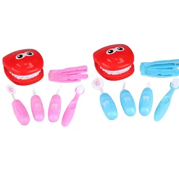 

Simulation Dentist Model Set Kids Role Play Pretend Teeth Check Medical Kit 72XC
