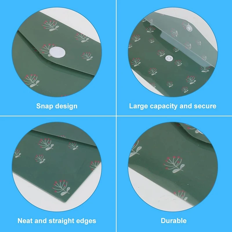 Waterproof Cash Budget Envelope Reusable Plastic Money Envelopes For Budgeting And Saving