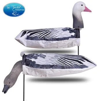 

Factory Outlets Collapsible 3D Head Blue Goose Windsocks For Hunting