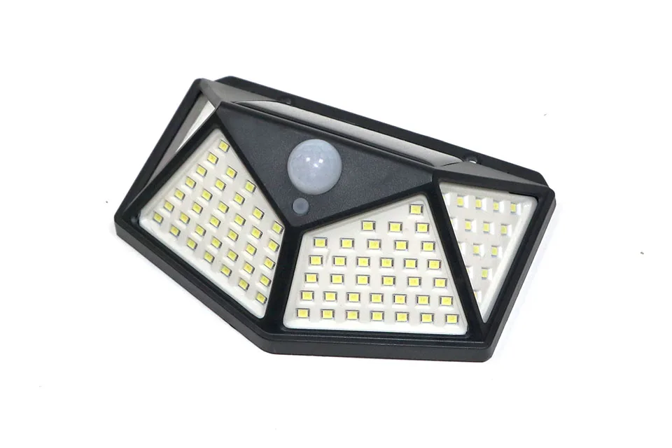 02 4 sides 100LED solar light 02