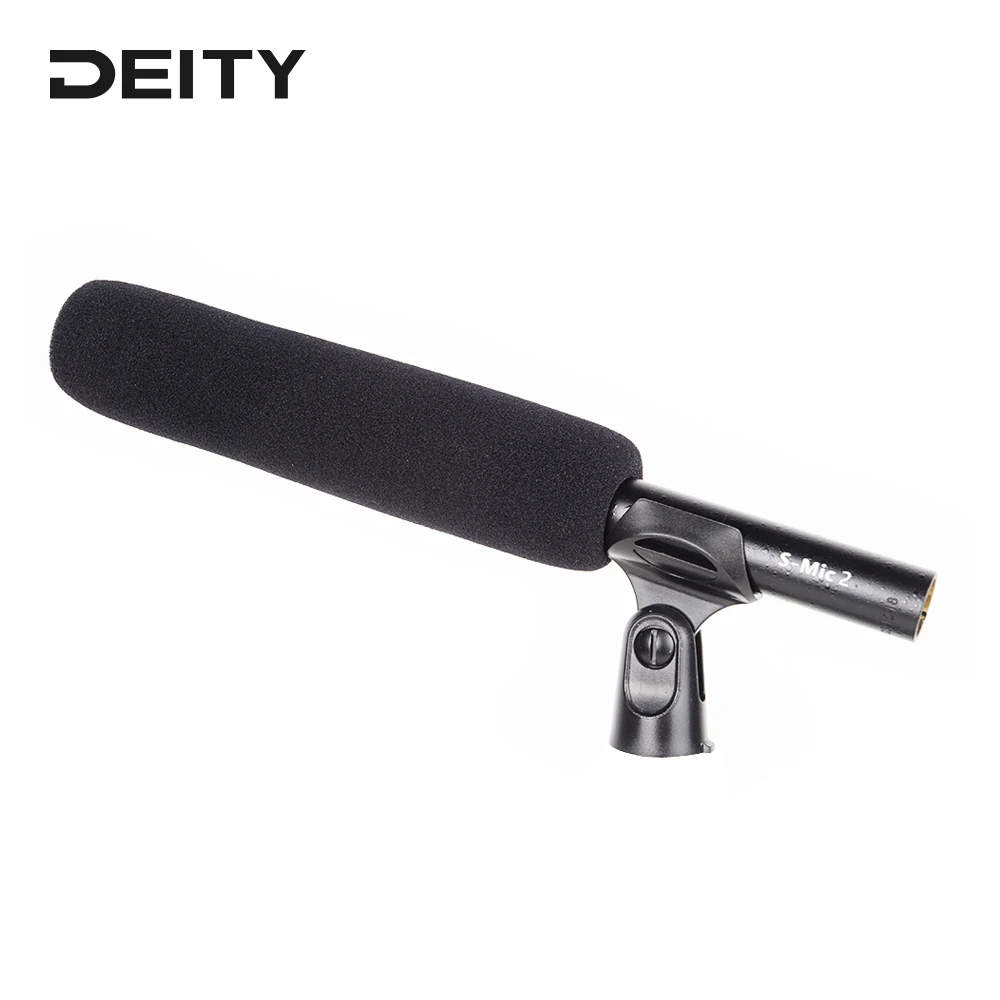 Deity S-Mic 2 супер кардиоидный дробовик микрофон для вещания низкий уровень шума THD ручной микрофон для интервью фильм видео запись DSLR