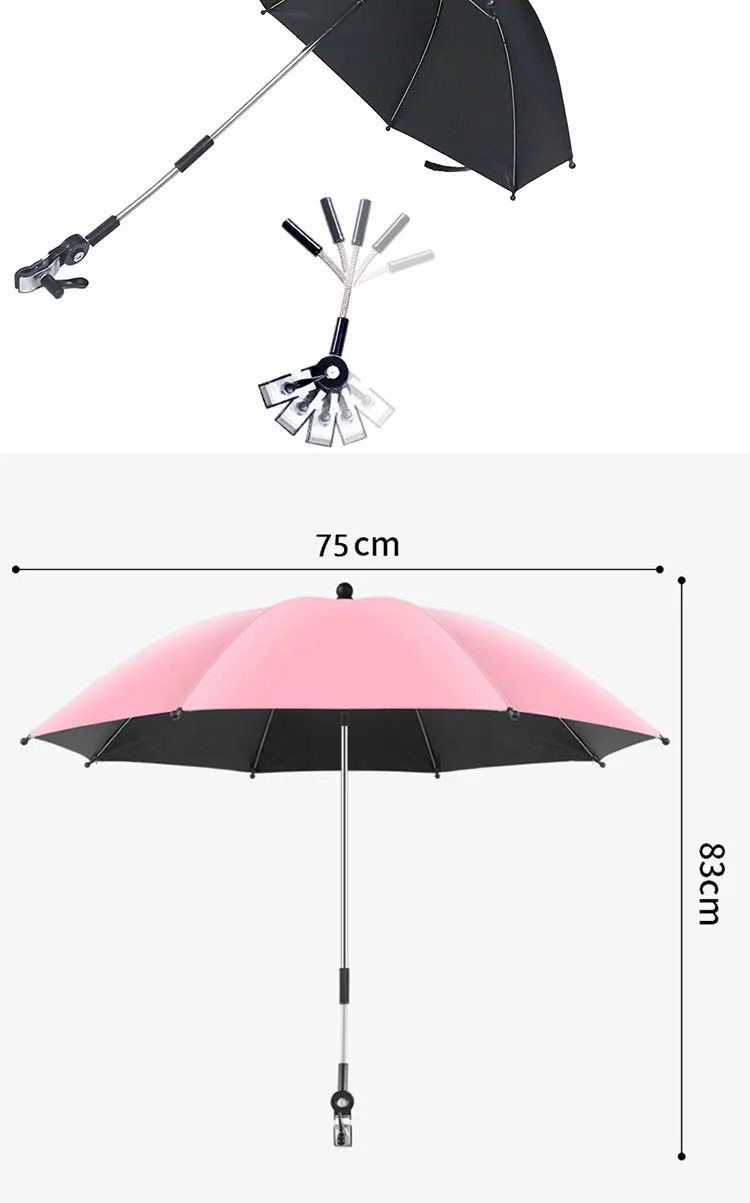 New Baby Stroller Umbrella For DOONA UV 50+ Sun Canopy Cover Baby Stroller Accessories Sunshade Sun Visor