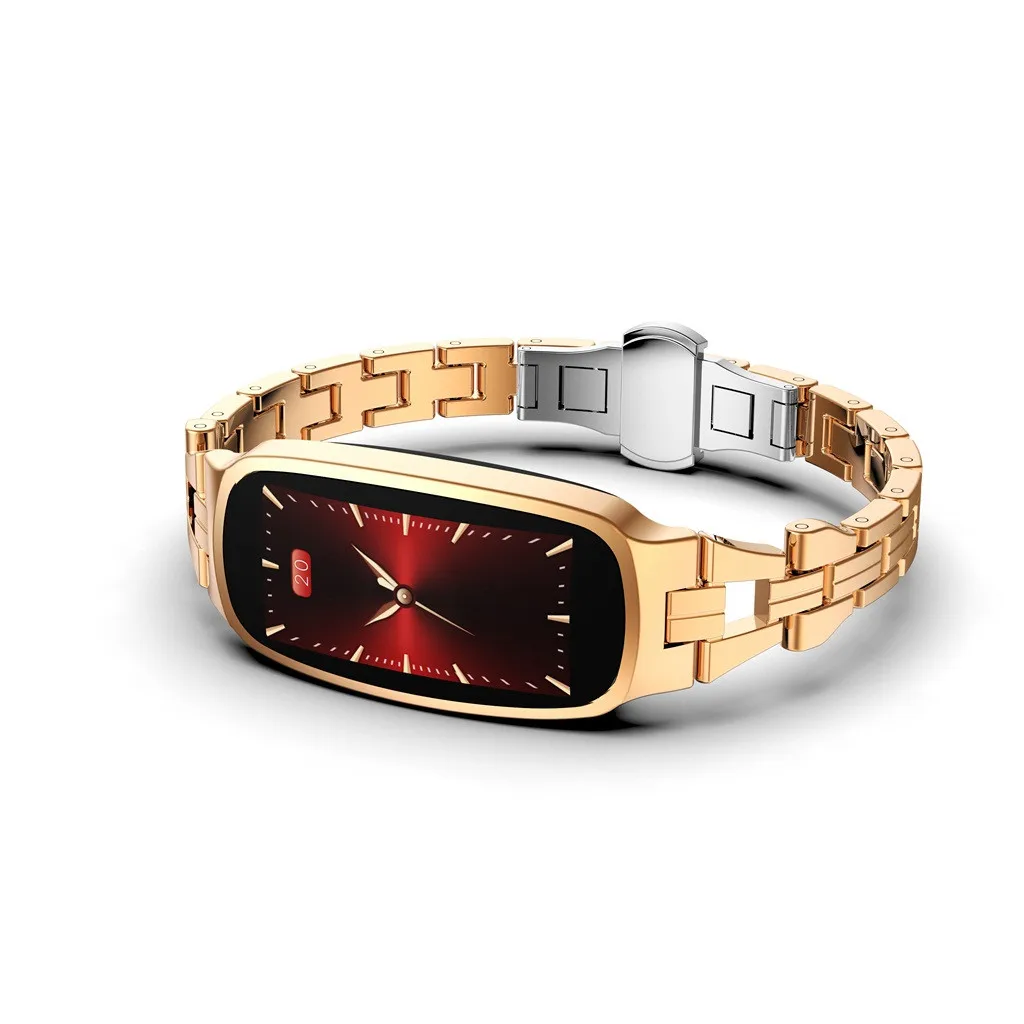 Модные часы Smart watch Для женщин Цвет Экран браслет-измеритель пульса мониторинг сна Смарт часы Для женщин 812#2