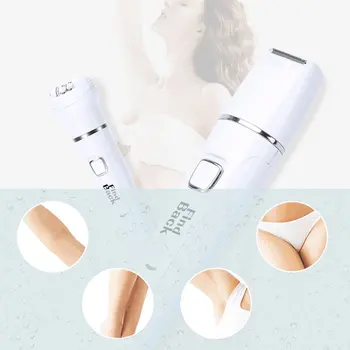 

Epilator 5in1 Elektrische Vrouwen Depilator Oplaadbare Ontharing Trimmer Epilator Voor Gezicht,Bikini,Body,Been,oksels