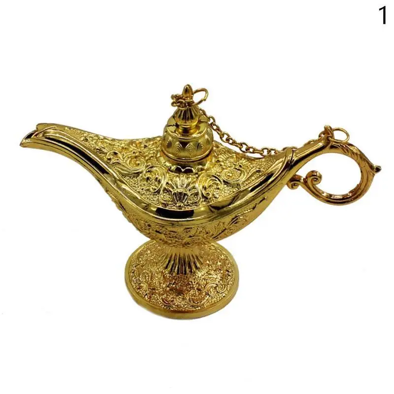 Аладдин маленькая волшебная лампа экологичный лучший подарок к вашему украшению Аксессуары декор фэн-шуй - Цвет: A