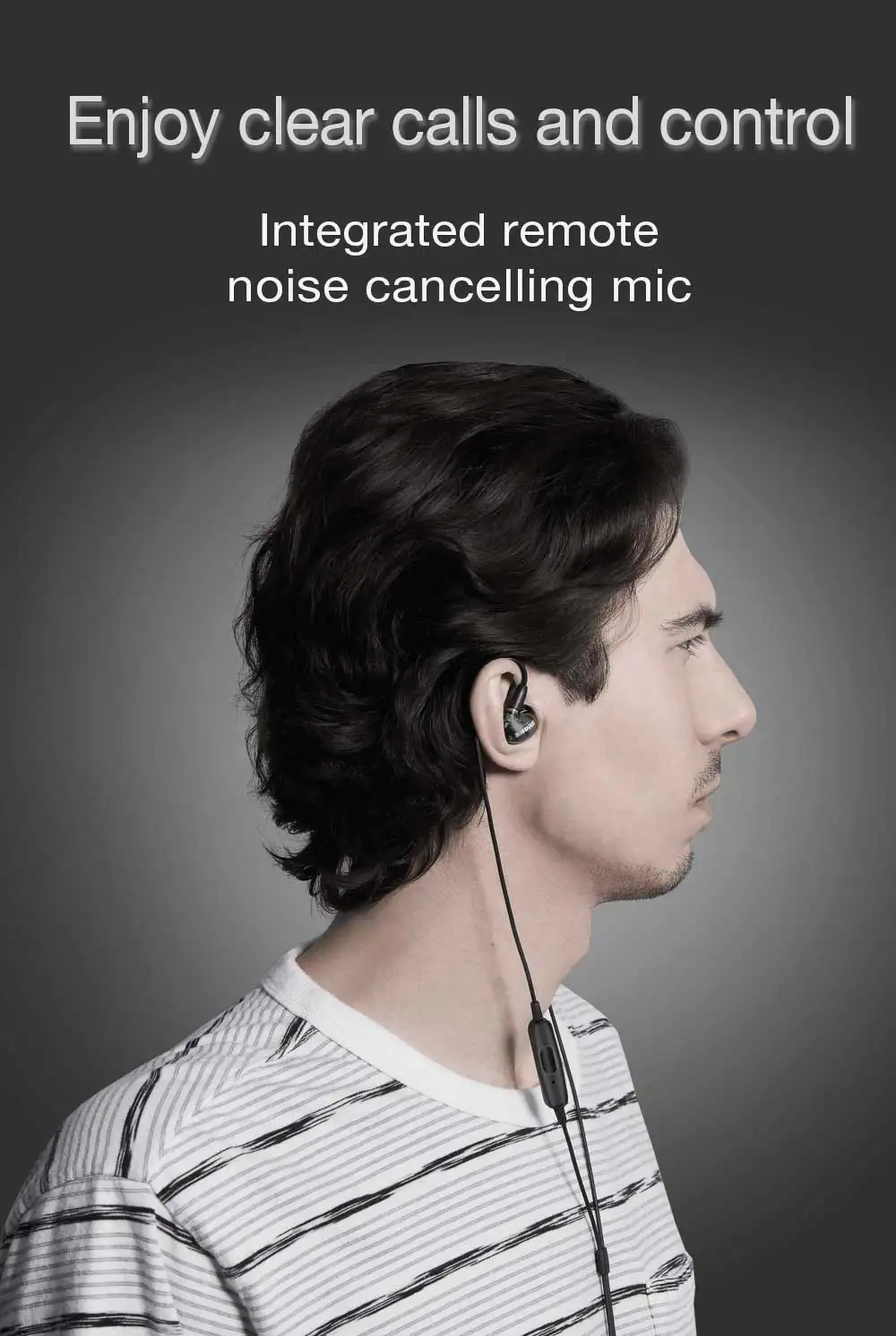 Detachable Coaxial Audio Cable Earphone with Mic Wired Convert Wireless Earbud High Fidelity Bluetooth Headphones Hi Res