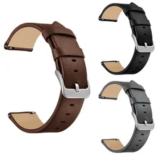 22 мм браслет из натуральной кожи для мужчин t Watch Band для huawei Watch GT 1/2 для мужчин и женщин спортивный кожаный ремешок Shellhard