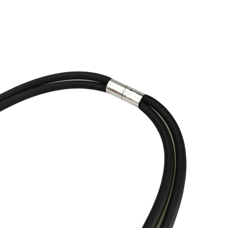 Women Jewelry UK Round Pendant Necklaces For Women Black Necklace Rubber Jewelry Party Clothes Accessories Gothic Sweater Chain Choker