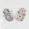 Ceramic Devil's Eye Jewelry Tray Teacup Coaster Jewelry Saucer Nordic Style Bergamot Palm Tray Decoration 4