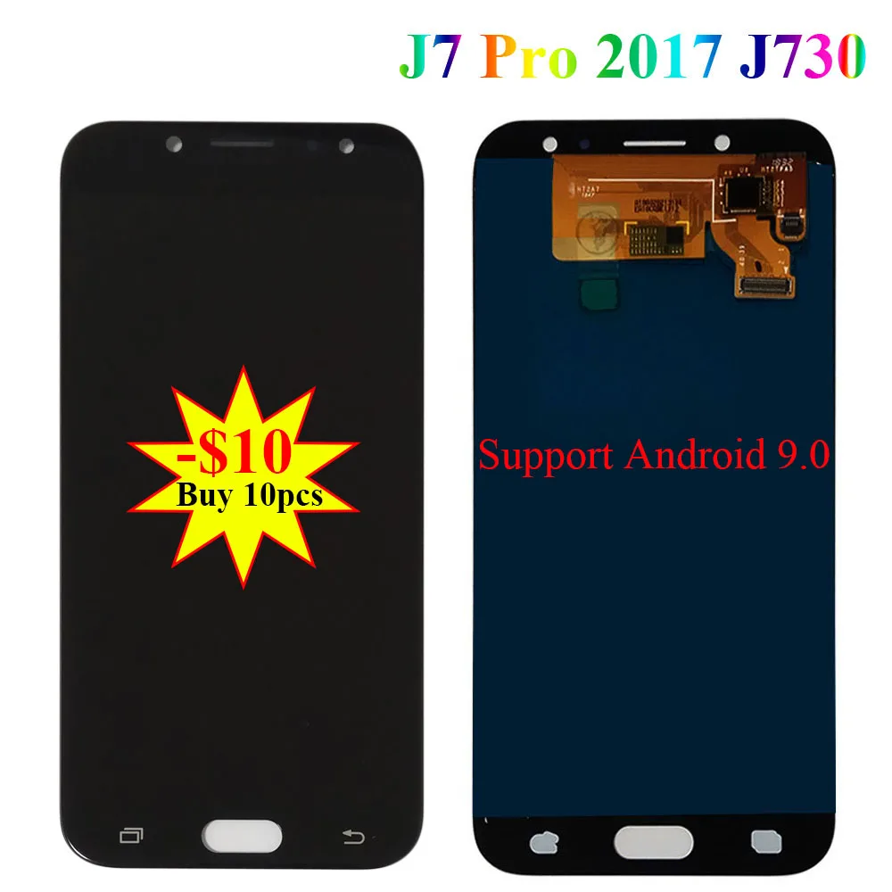 

5.5" LCD For Samsung Galaxy J7 Pro 2017 J730 Display J730F J730F/DS J730FM/DS J730GM/DS Touch Screen Digitizer Assembly Pantalla