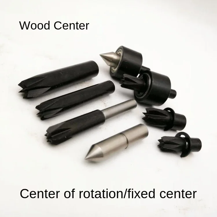 Lathe Tailstock Plum Blossom Center, Woodworking Lathe Rotary Thimble, Rotary Diy Lathe Accessories, Fixed Top