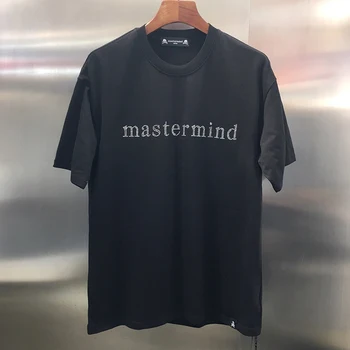 

2020ss Basic Design O-Neck Skulls Diamonds T Shirt Men Women Mastermind World Japan MMJ T-shirts 100% Cotton Tees Men