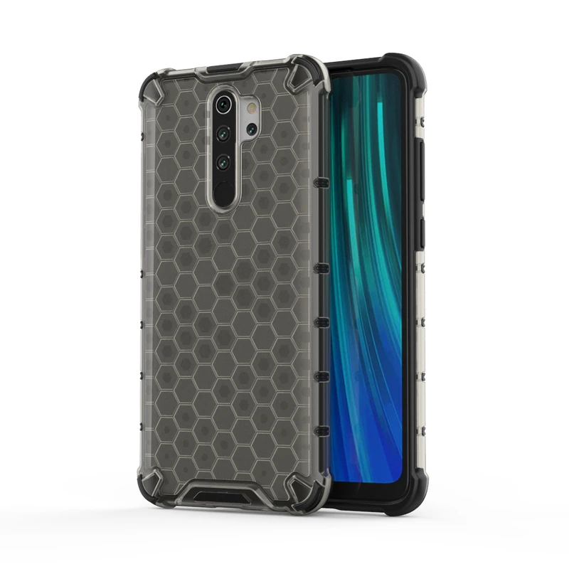 Противоударный защитный чехол для Xiao mi Red mi Note 8 Pro, мягкий силиконовый прозрачный чехол с Сотами из ТПУ, чехол s для Red mi Note8T Note7 8A mi A3, чехол