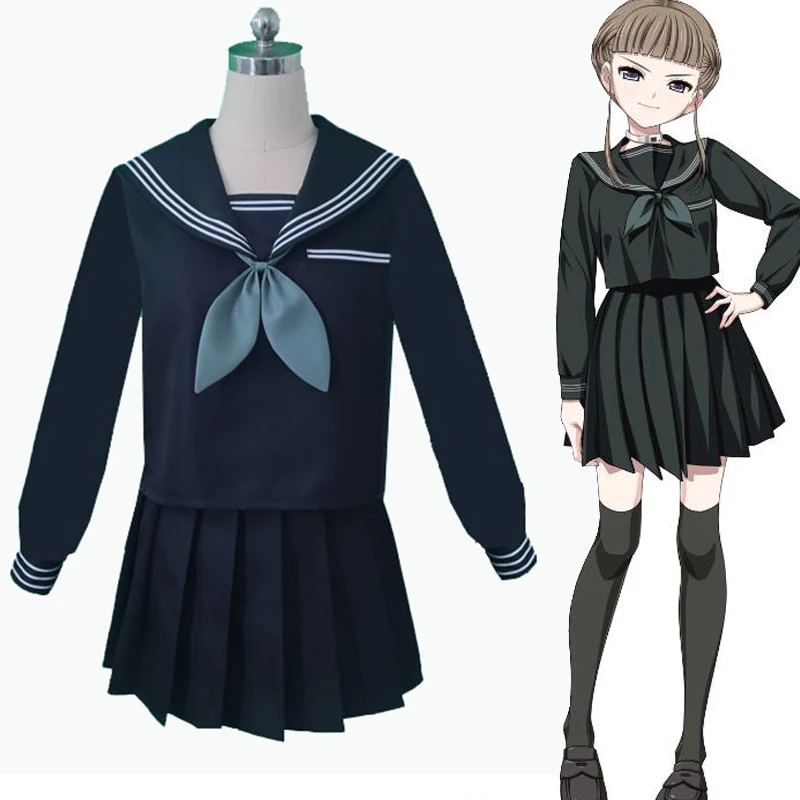 Euphoria Nemu Manaka Rokukeikan Academy School Uniform Dress Cosplay  Costume custom made - AliExpress