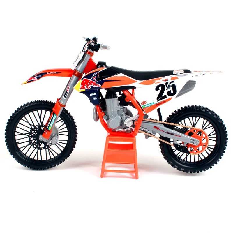 Модель мотоцикла Maisto 1:6 Red Bull KTM 450 SX F NO25 для внедорожника коллекция подарков| |