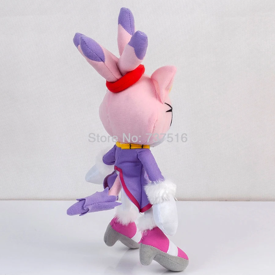 Новая серия, супер Соник, Amy Rose Blaze, кот Соник, оборотень, Серебряный ежик, плюшевая игрушка в виде животного, 11-20 дюймов