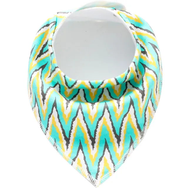 Baby Bibs Triangle scarf Cotton Cartoon Child Baberos Bandana Bib Babador Dribble Bibs Newborn Slabber Absorbent Cloth Bib B48