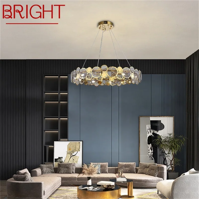 

BRIGHT Pendant Light Postmodern Creative LED Lamp Fixture Decorative For Home Dining Living Room
