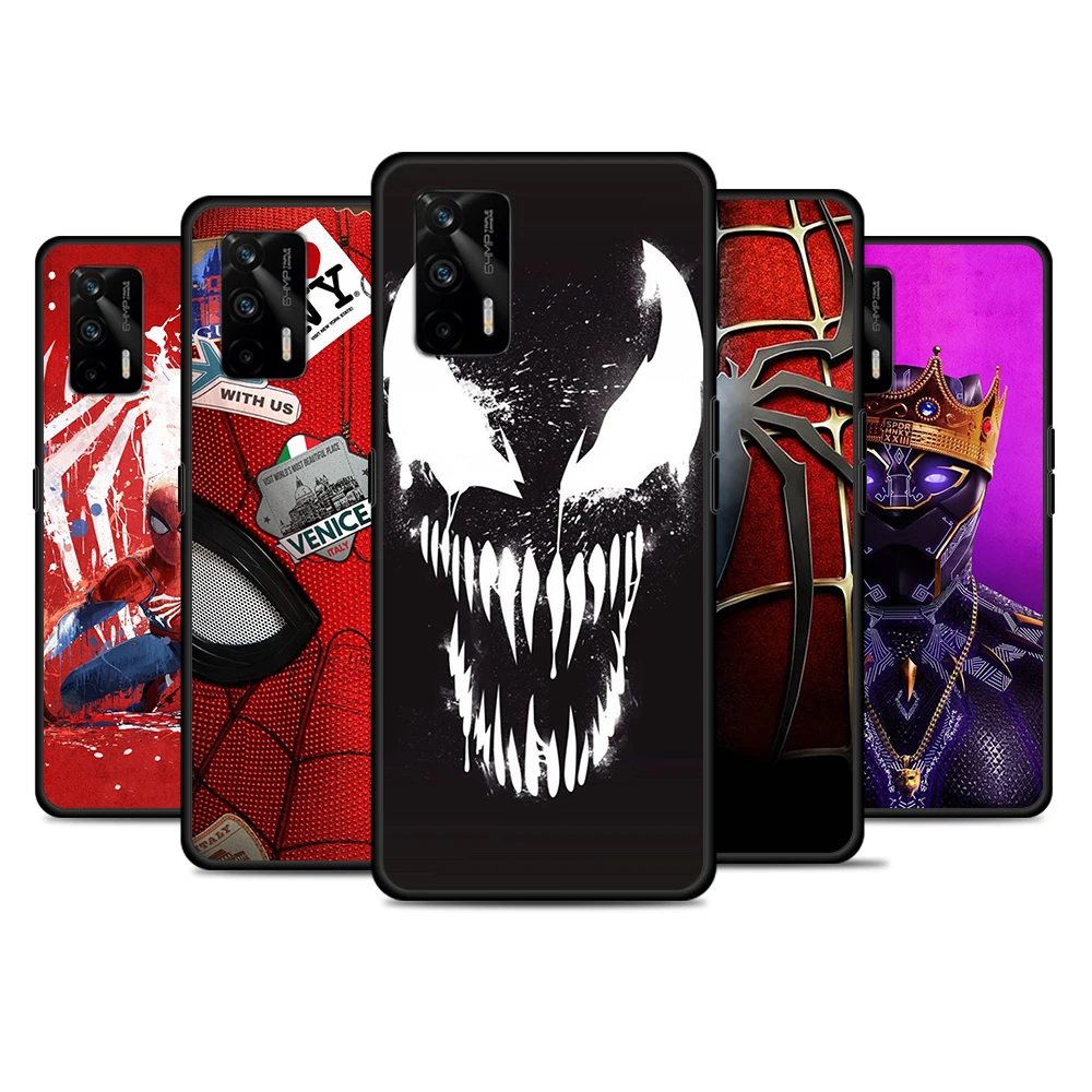 Чудо-яд Человек-паук для Realme 8 GT Neo Flash Edition Explorer Master Q3 Pro Narzo30 C21 C11 C20A C21Y чехол