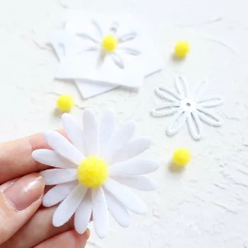 

NEW DIES Daisy Flowers Metal Cutting Dies Scrapbooking Album Cards DecorDIY Crafts Embossing Stencil Dies Punch