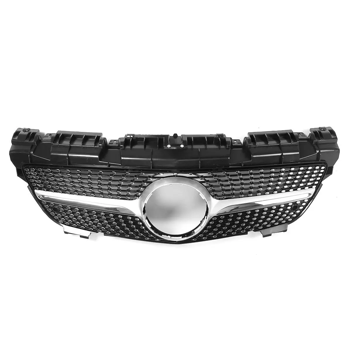 High Quality R172 Diamond Style Car Front Grill Grille For Mercedes For Benz SLK Class R172 200 250 350 2012- Racing Grills