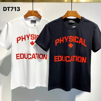 

Top Quality Brand Designer Clothing Men's T-Shirts Print Tees D2 Short Sleeve M-3XL DT713