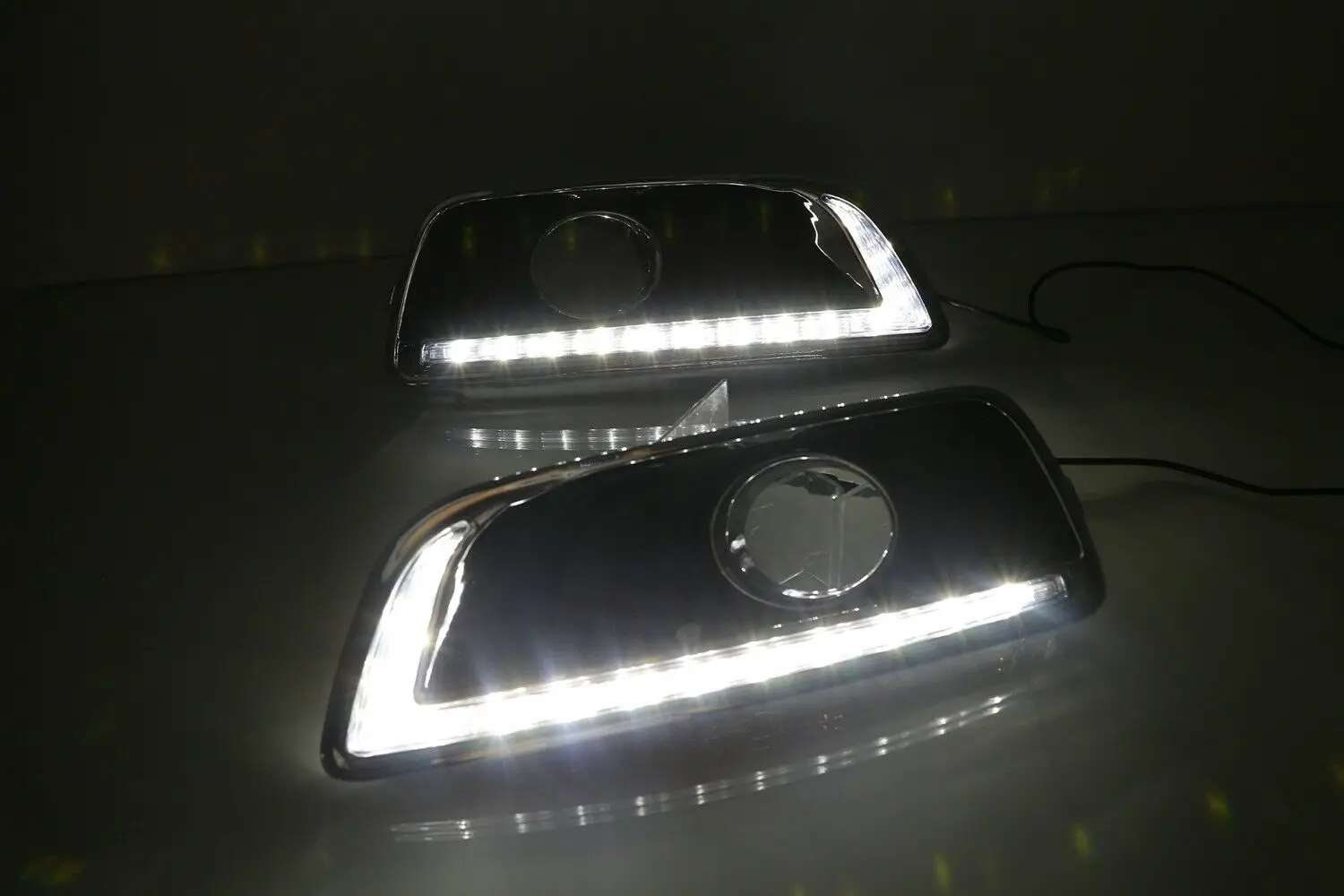Для Chevrolet Malibu 2013- DRL высококачественный светодиодный фонарь дневного света с поворотом 2 шт