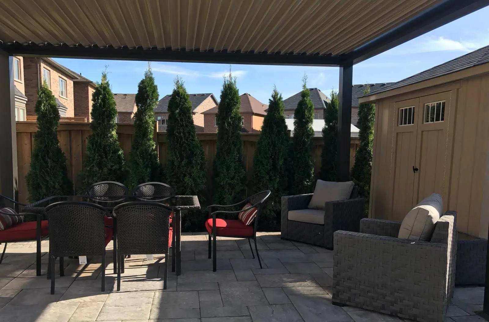 waterproof louvered aluminum arches,arbours,pergolas