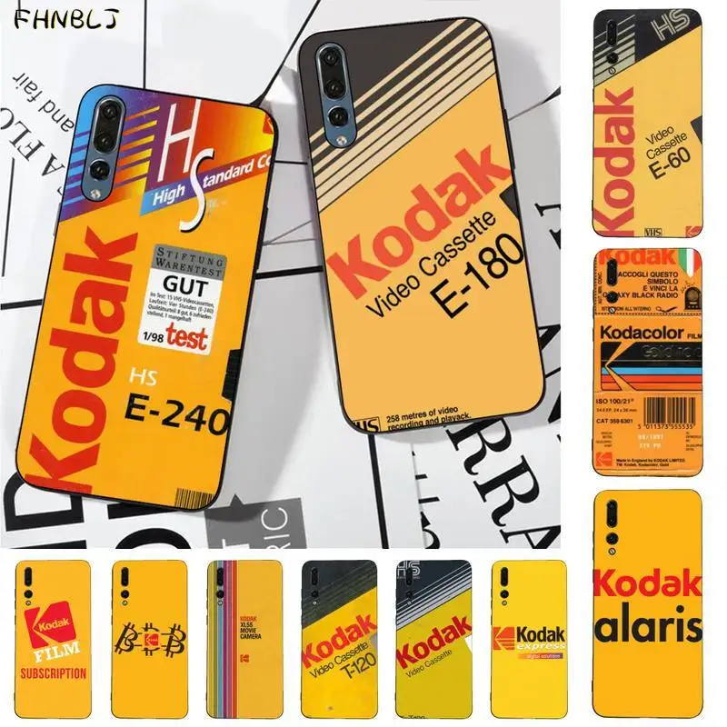 FHNBLJ Japanese brand film Fashion Soft Kodak black Phone Case Hull for huawei P8 P9 p10 p20 P30 P40 pro lite psmart 2019