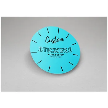 

100 x Custom Circle Stickers High Resolution and Quality labels! Your design has been printed Business Sticher
