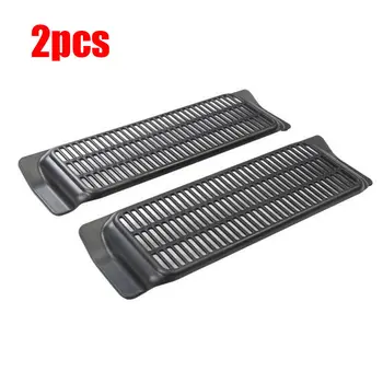 

2 Pcs Car Air-Flow Vent Cover Protector For Tesla Model 3 ABS Black Vehicle