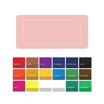 

18/24 Colors Gouache Paint Set with Palette 30ml Watercolor Painting for Artists