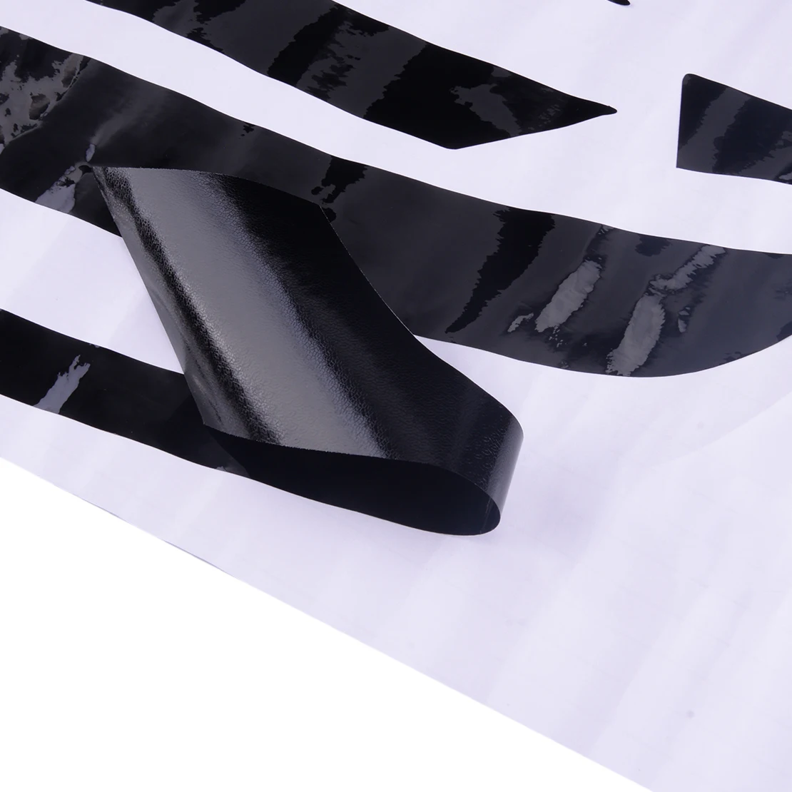 8pcs/set Glossy Black Car Front Upper Bumper Grille Molding Trim Protector Sticker Fit For Honda Civic 2016 2017 2018 2019 2020