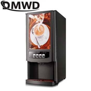 

DMWD 3 different drinks mini instant automatic coffee maker Commercial 2 beverage vending machine fruit juice tea Milk machine