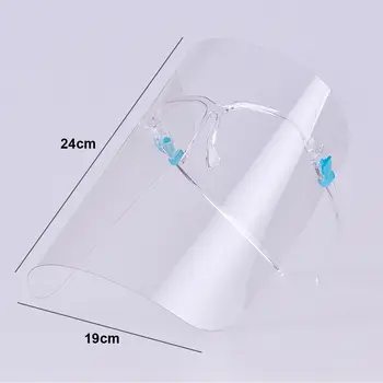 

2Pcs Full Face Protection Cover Screen Cooking Oil Splash Shield Anti-fog Full Face Protection